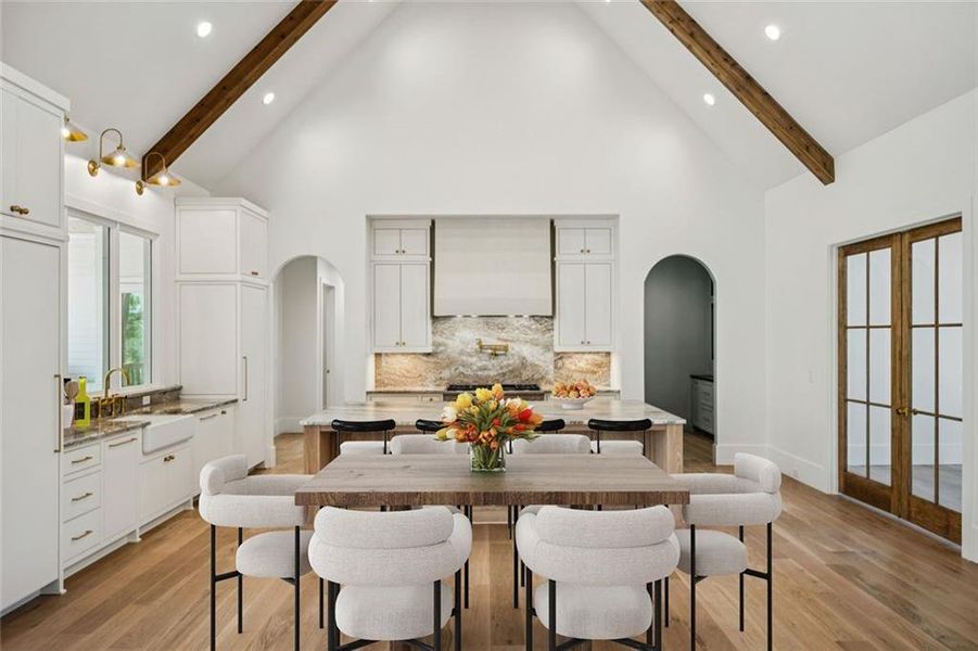 Furnished interior view inside a new home in , Athens (Image 4).