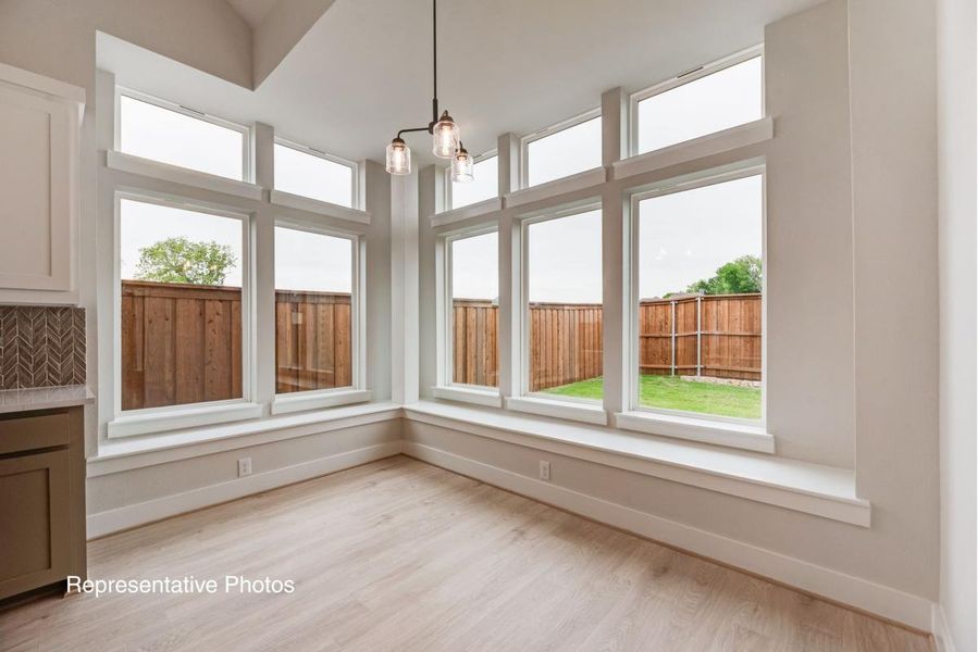 Representative unfurnished interior of a home built from the Grandview by Grand Homes in Grand Estates of Anna, Anna (Image 17).