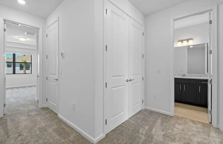 Furnished interior view inside a new home in Camellia, Stuart (Image 7). Furnished interior view inside a new home in Camellia, Stuart (Image 7).