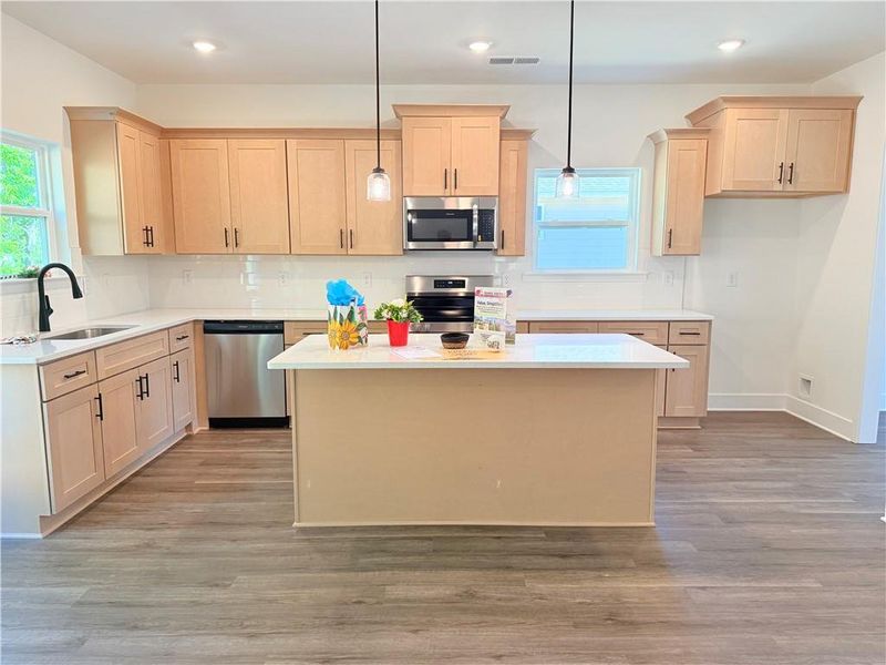 Furnished interior view inside a new home in Thunder Ridge, Dawsonville (Image 8).