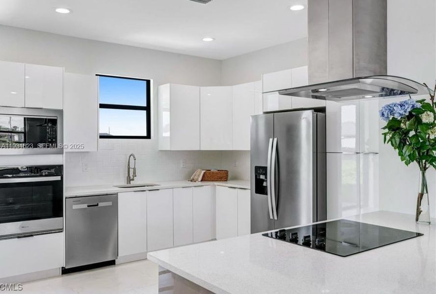Furnished interior view inside a new home in , Labelle (Image 5).