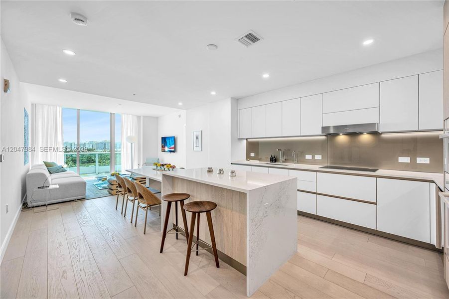 Furnished interior view inside a new home in , Bay Harbor Islands (Image 25).