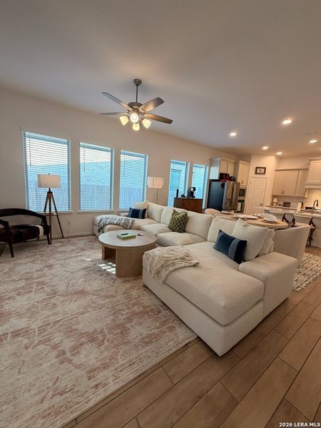 Furnished interior view inside a new home in Veranda, San Antonio (Image 21). Furnished interior view inside a new home in Veranda, San Antonio (Image 21).