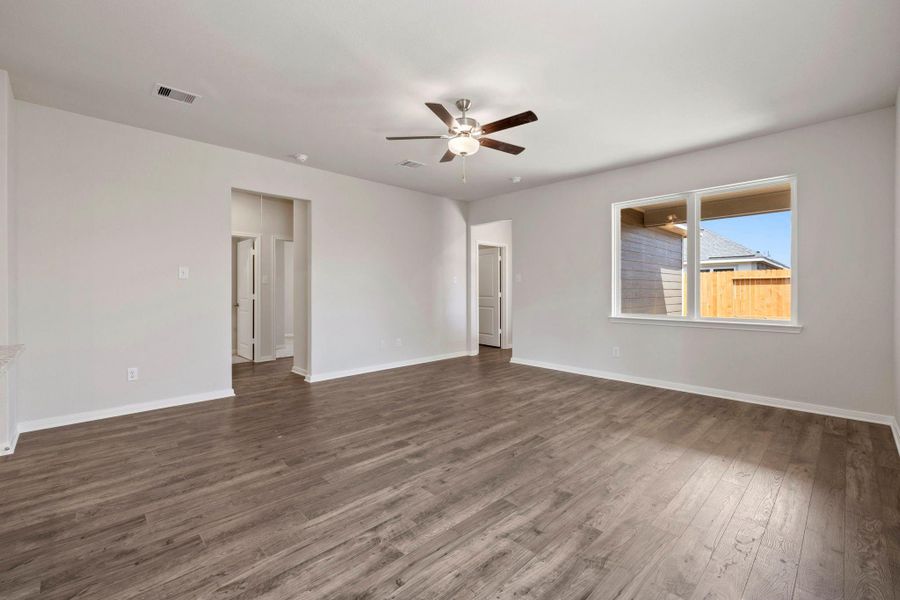 Spacious, unfurnished interior of a new home in Vacek Country Meadows, Richmond (Image 9).