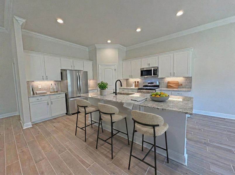 Furnished interior view inside a new home in Longleaf, Lumberton (Image 6).