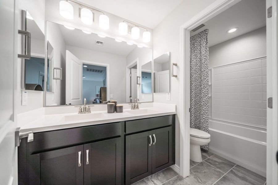 Furnished interior view inside a new home in Parkside, Avondale (Image 16).