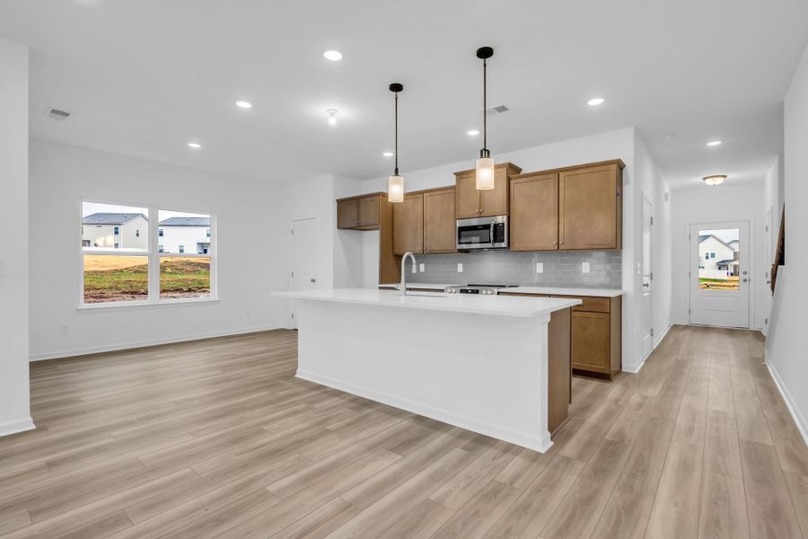 Furnished interior view inside a new home in Winston Place, Gallatin (Image 6).