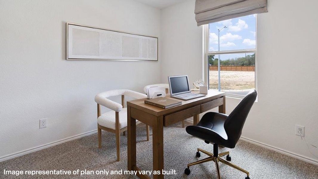 Furnished interior view inside a new home in Sereno Springs, Converse (Image 33).