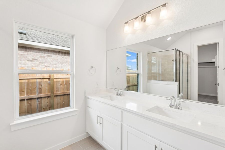 Furnished interior view inside a new home in University Heights, Round Rock (Image 19).