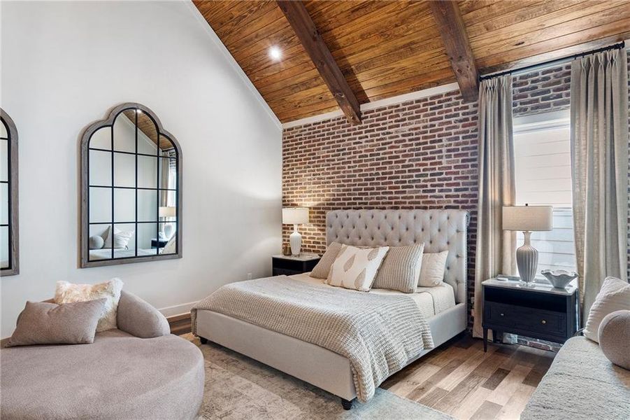 Furnished interior view inside a new home in , Canton (Image 8).