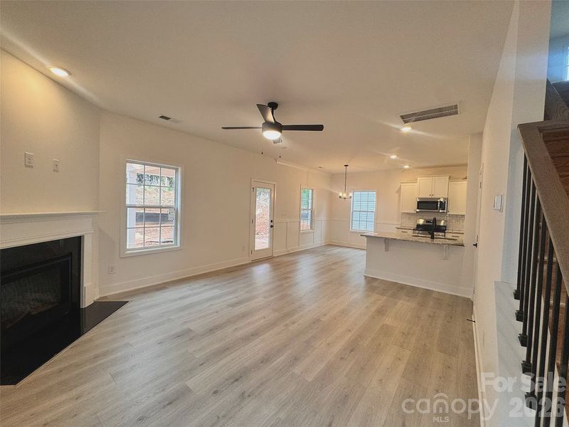 Spacious, unfurnished interior of a new home in Village at Parkside, Gastonia (Image 8). Spacious, unfurnished interior of a new home in Village at Parkside, Gastonia (Image 8).