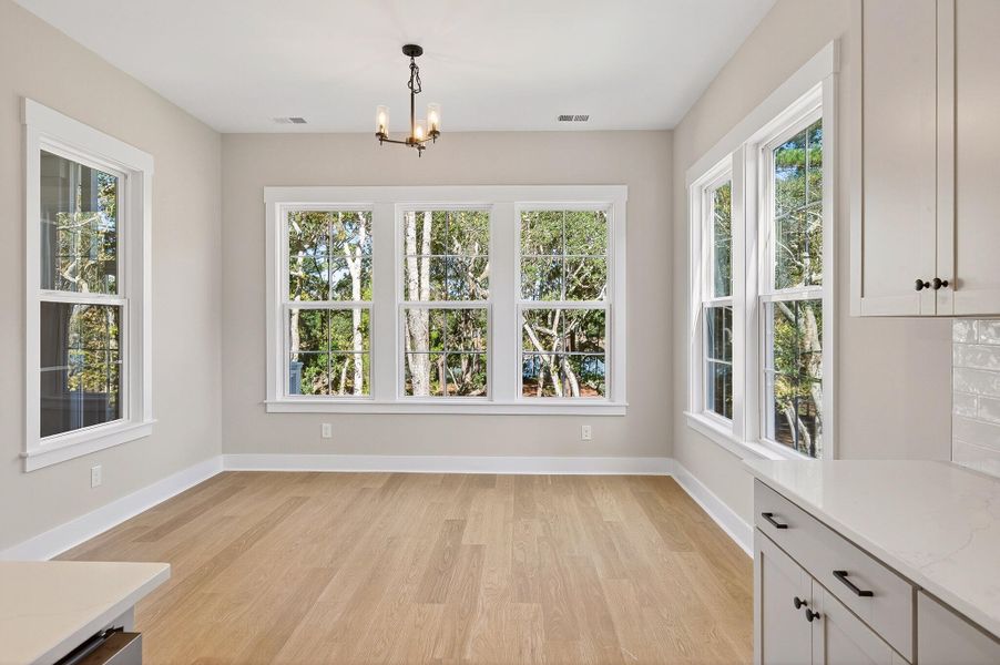 Spacious, unfurnished interior of a new home in Charleston County Homes, Mount Pleasant (Image 10).