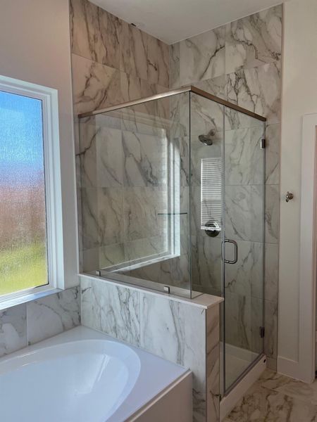 Furnished interior view inside a new home in Wood Leaf Reserve, Tomball (Image 14).