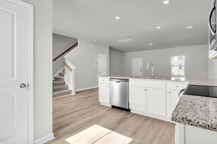 Furnished interior view inside a new home in Lakeview Commons, Goose Creek (Image 6).