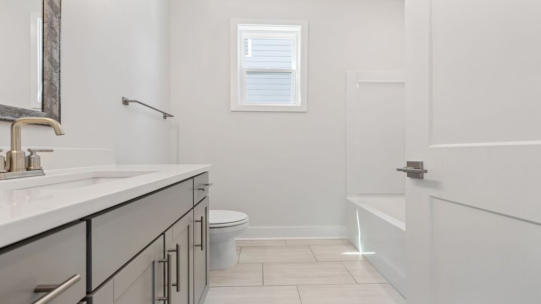Furnished interior view inside a new home in Adams Glen, Greenville (Image 9).