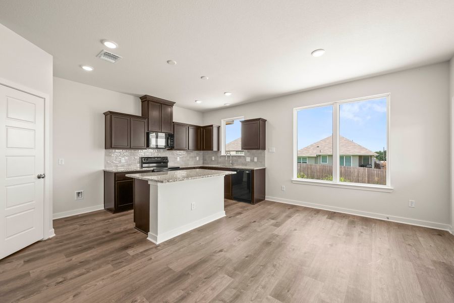 Furnished interior view inside a new home in South Pointe, Temple (Image 6).