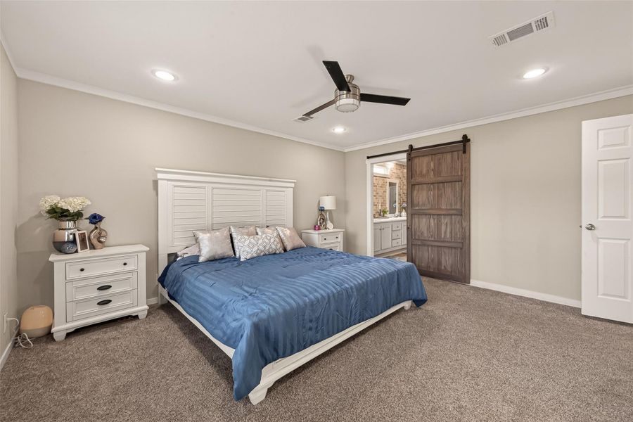 Furnished interior view inside a new home in , Cleveland (Image 16).