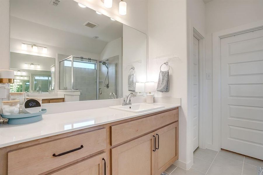 Furnished interior view inside a new home in Madero, Haslet (Image 22). Furnished interior view inside a new home in Madero, Haslet (Image 22).