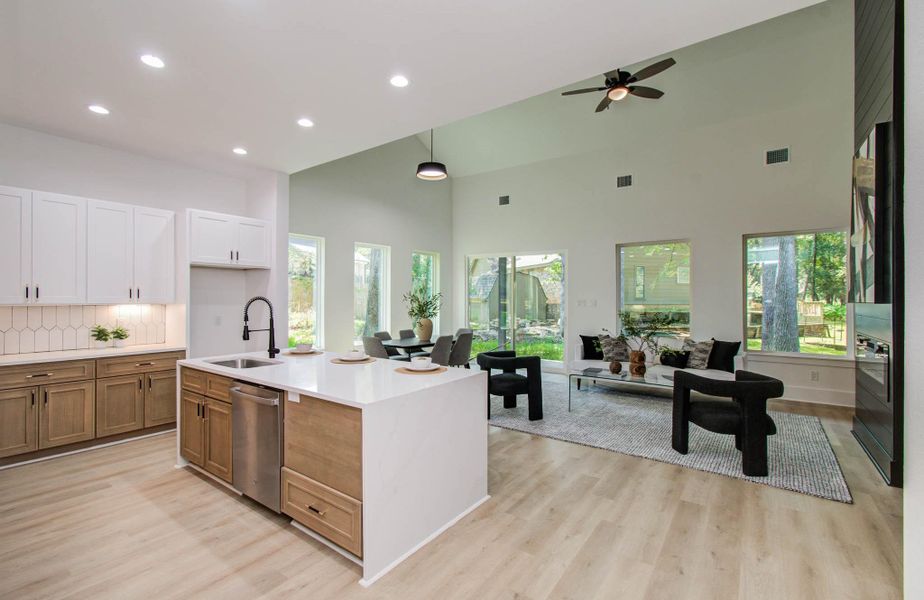 Furnished interior view inside a new home in , Huntsville (Image 30). Furnished interior view inside a new home in , Huntsville (Image 30).