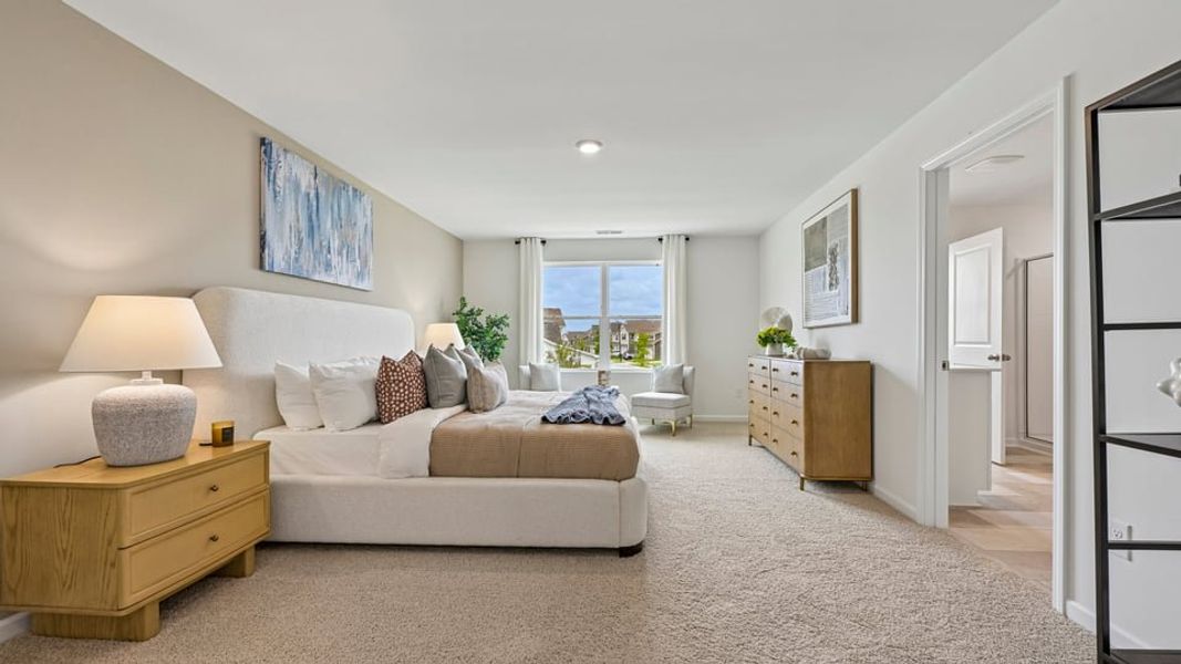 Furnished interior view inside a new home in Anderson Farm, Wendell (Image 30).