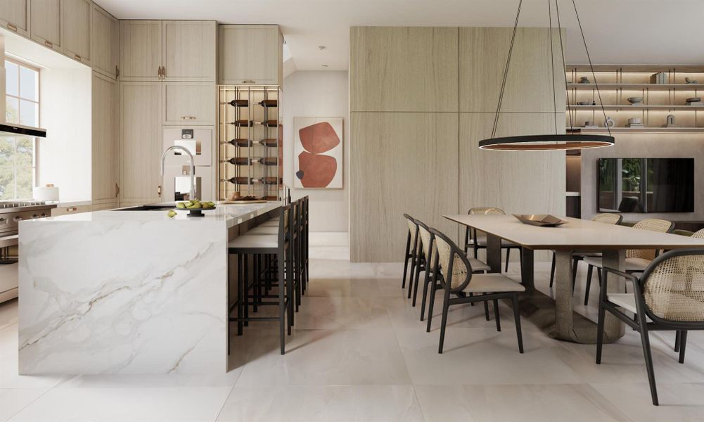 Furnished interior view inside a new home in , Delray Beach (Image 5). Furnished interior view inside a new home in , Delray Beach (Image 5).