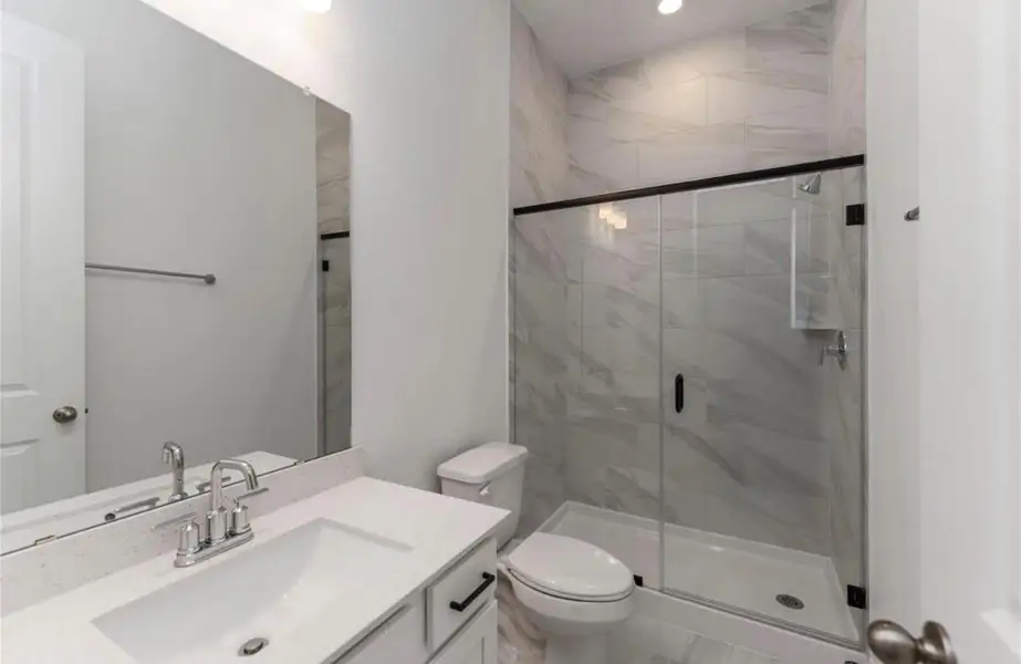 Secondary Bathroom- Standing Shower