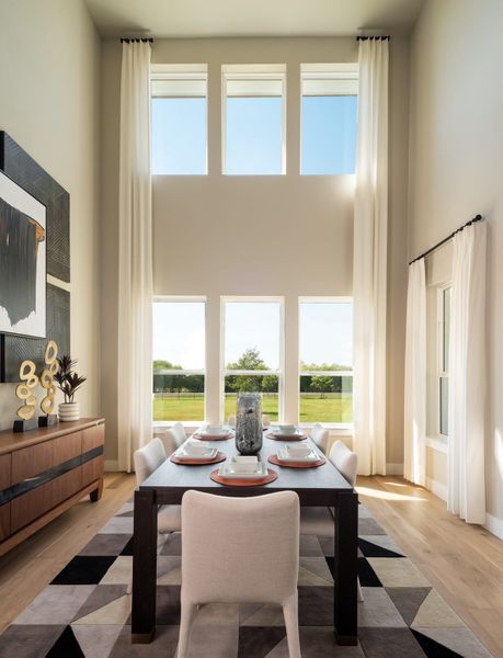 Furnished interior view inside a new home in Highland Crossing, Celina (Image 7).