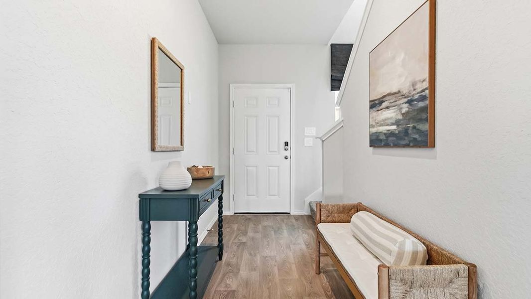 Furnished interior view inside a new home in Northspur, Terrell (Image 6).