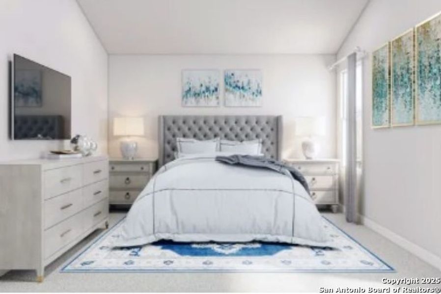 Furnished interior view inside a new home in Las Colinas, Kenedy (Image 3). Furnished interior view inside a new home in Las Colinas, Kenedy (Image 3).