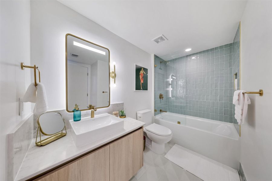 Furnished interior view inside a new home in Natiivo Miami, Miami (Image 4). Furnished interior view inside a new home in Natiivo Miami, Miami (Image 4).