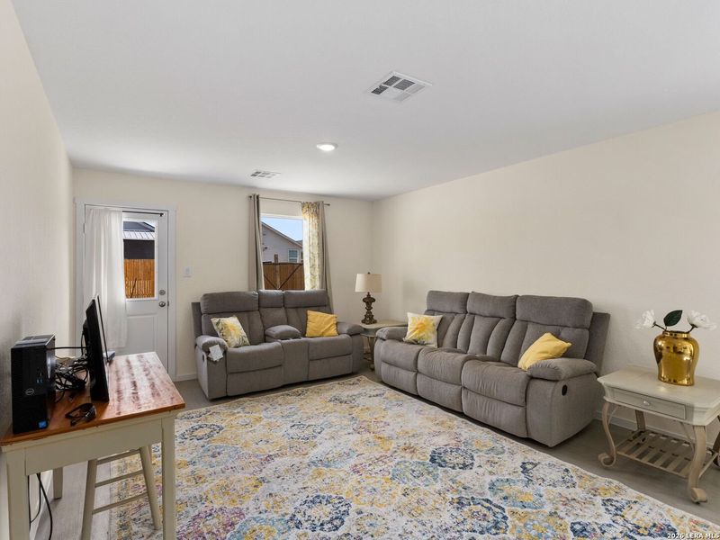 Furnished interior view inside a new home in Rose Valley, Converse (Image 11).