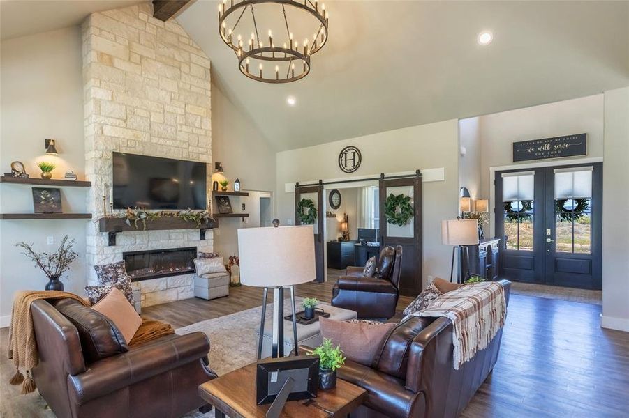 Furnished interior view inside a new home in , Abilene (Image 27). Furnished interior view inside a new home in , Abilene (Image 27).