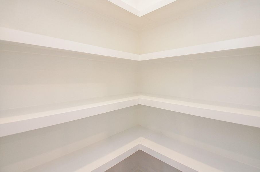 Thoughtful storage keeps counters clear—everything has a place.