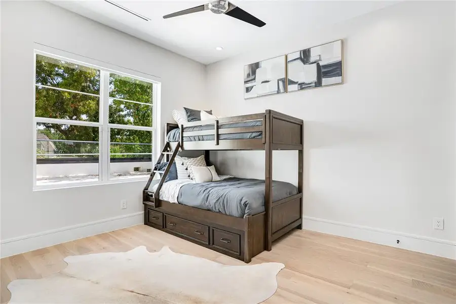 Furnished interior view inside a new home in , Dallas (Image 12).