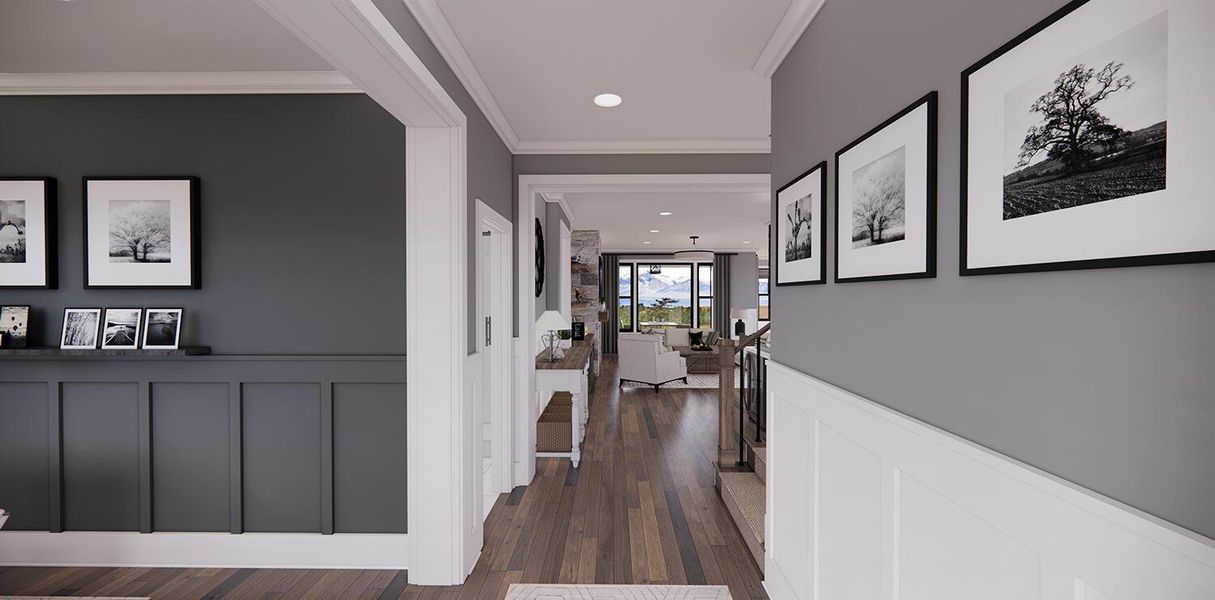 Furnished interior view inside a new home in , Lake Worth (Image 7).