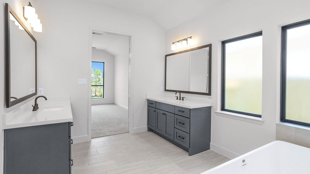 Furnished interior view inside a new home in Artavia, Conroe (Image 11). Furnished interior view inside a new home in Artavia, Conroe (Image 11).