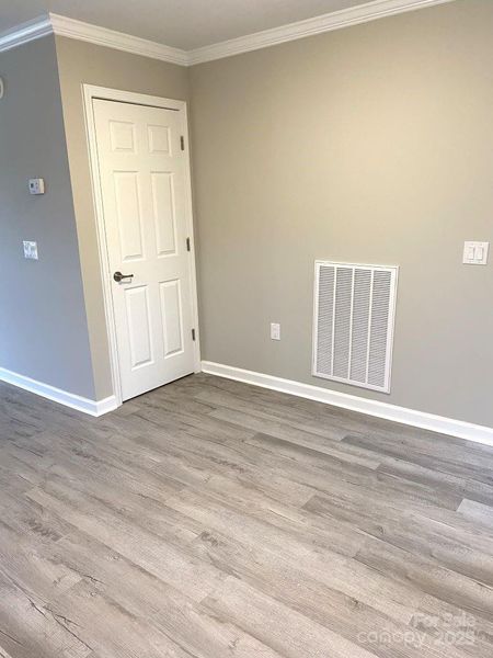 HOT WATER HEATER CLOSET OFF KITCHEN