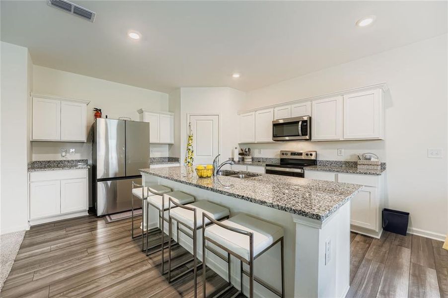Furnished interior view inside a new home in , Villa Rica (Image 7). Furnished interior view inside a new home in , Villa Rica (Image 7).