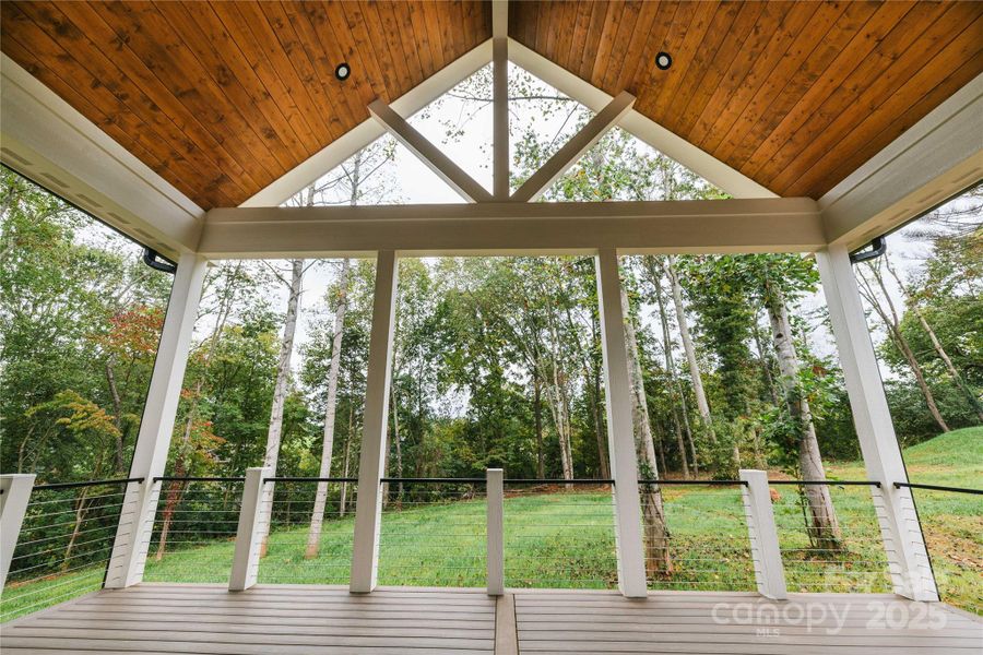 Exterior details and patio area of a home in , Candler (Image 25). Exterior details and patio area of a home in , Candler (Image 25).
