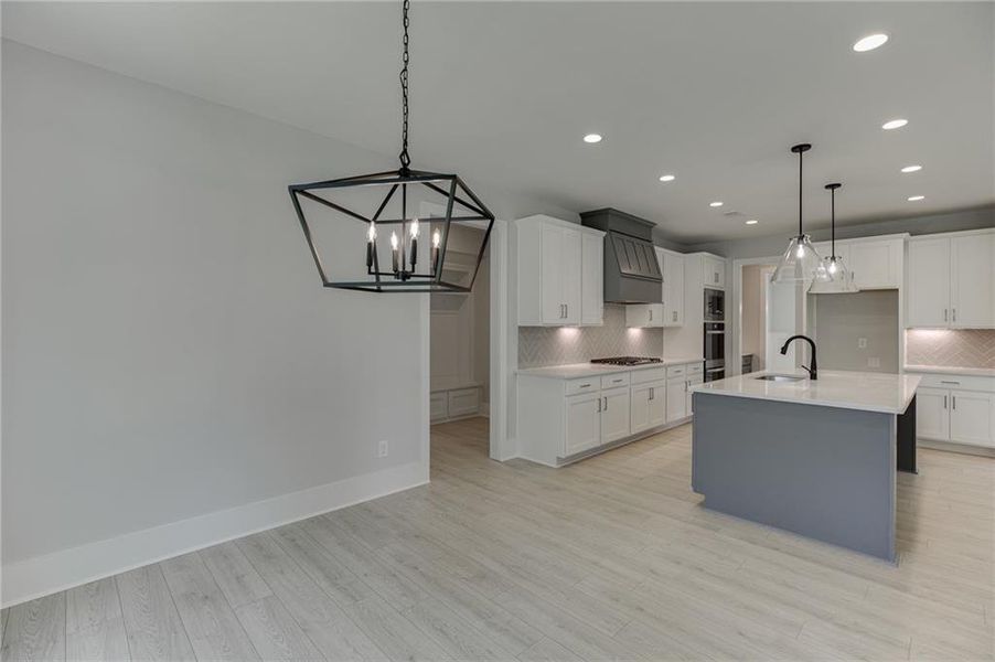 Furnished interior view inside a new home in , Buford (Image 18).