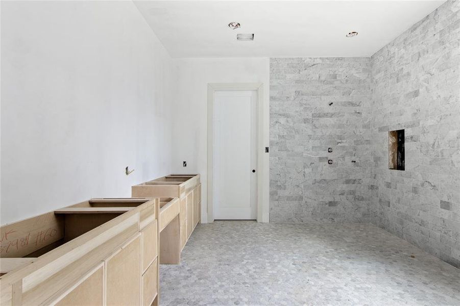 In-progress construction of a new home in , Dallas, TX (Image 30).