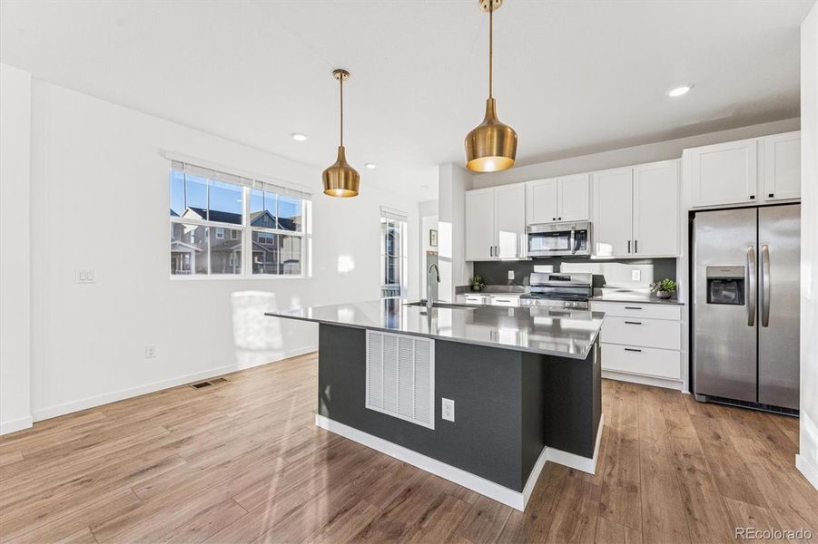 Furnished interior view inside a new home in Parkdale: Paired Homes, Erie (Image 20).