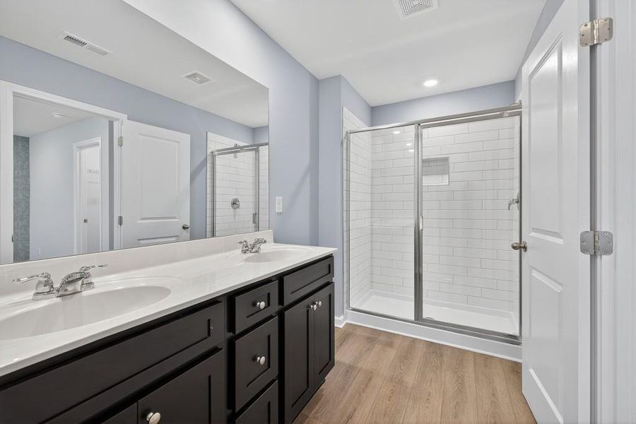 Furnished interior view inside a new home in Fernhurst, McDonough (Image 4).