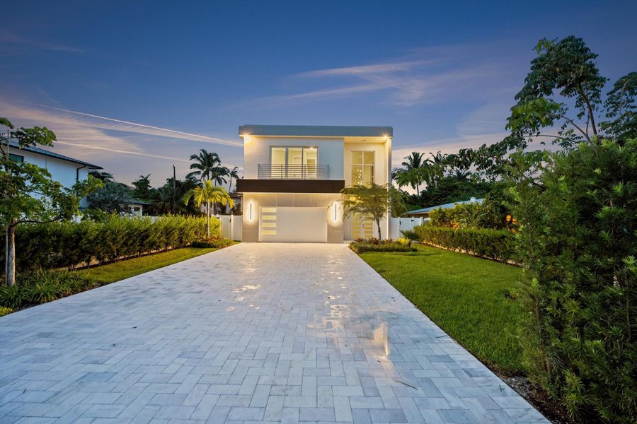 Twilight Front Exterior