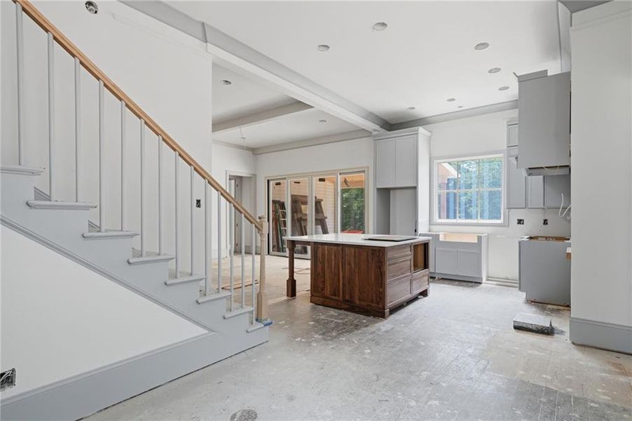 In-progress construction of a new home in , Marietta, GA (Image 29).