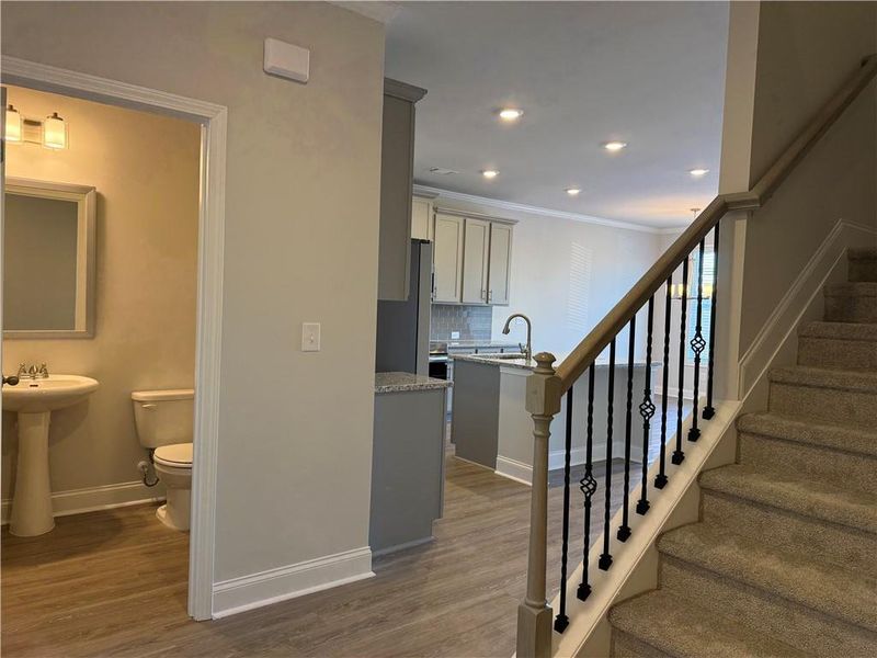 Furnished interior view inside a new home in Somerset at Riverbrook, Gainesville (Image 11). Furnished interior view inside a new home in Somerset at Riverbrook, Gainesville (Image 11).