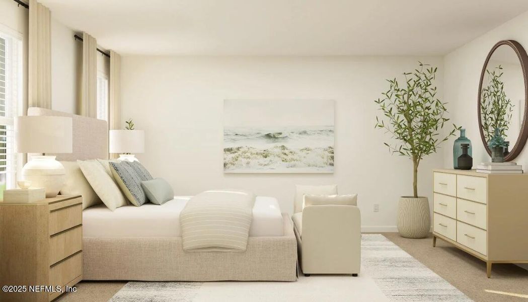 Furnished interior view inside a new home in Shearwater, St. Augustine (Image 14).