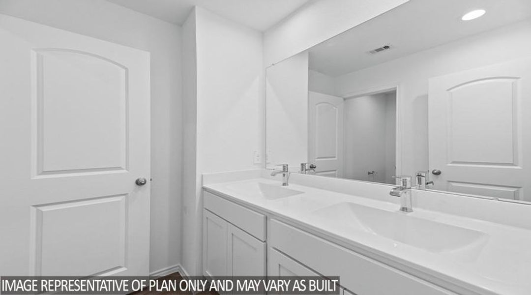 Furnished interior view inside a new home in Williams Reserve East, Conroe (Image 4).