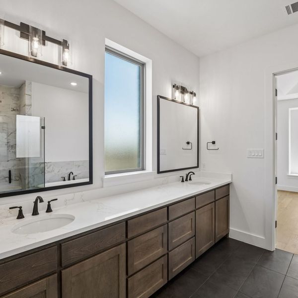 Furnished interior view inside a new home in The Parks at Wilson Creek, Celina (Image 33).