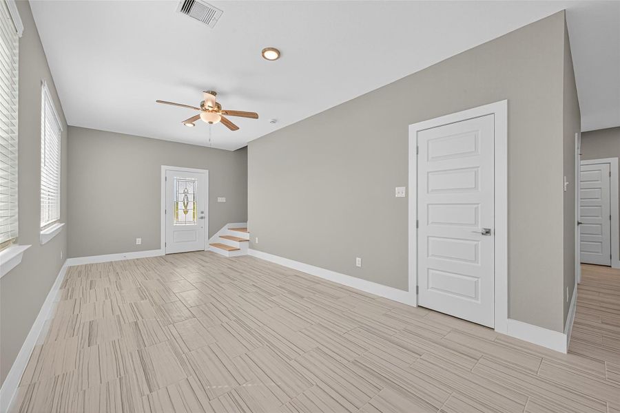 Spacious, unfurnished interior of a new home in , Cleveland (Image 39).